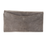 Envelope Clutch, &pound;90, Handbags, Grey, Suede, Back view